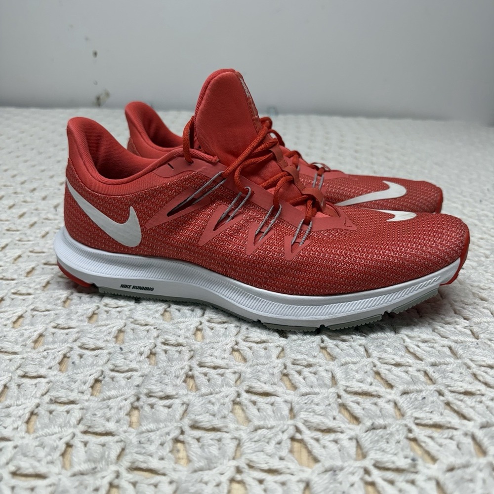 Nike Quest Ember Glow Women's Running Shoes Size 11 Red White AA7412-800